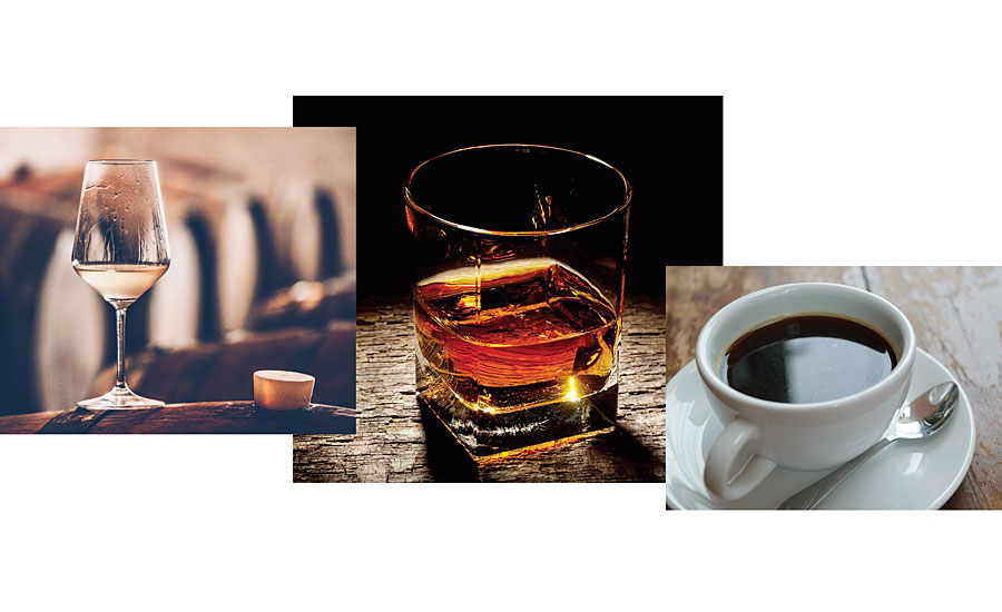 Wine, Whisky and Coffee and their Role in Additive Selection for Coatings