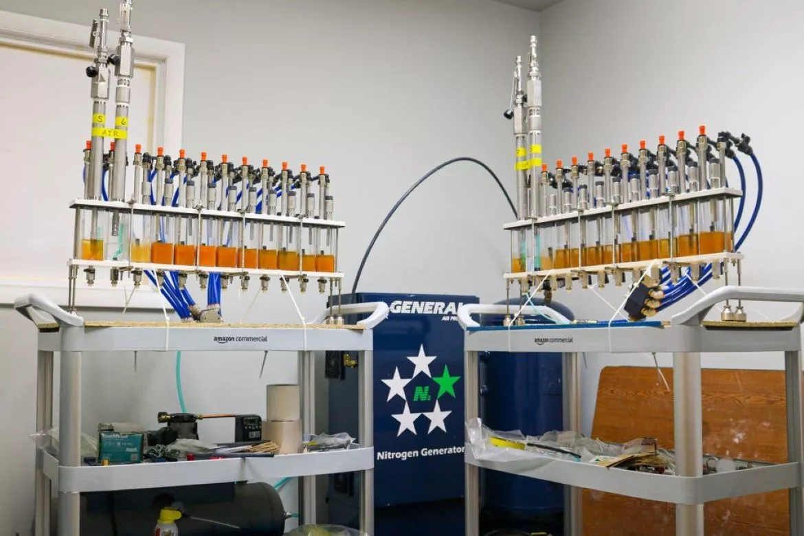 Vapor Pipe Shield Testing