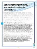 Optimizing Mixing Efficiency 5 Strategies for Industrial Manufacturers