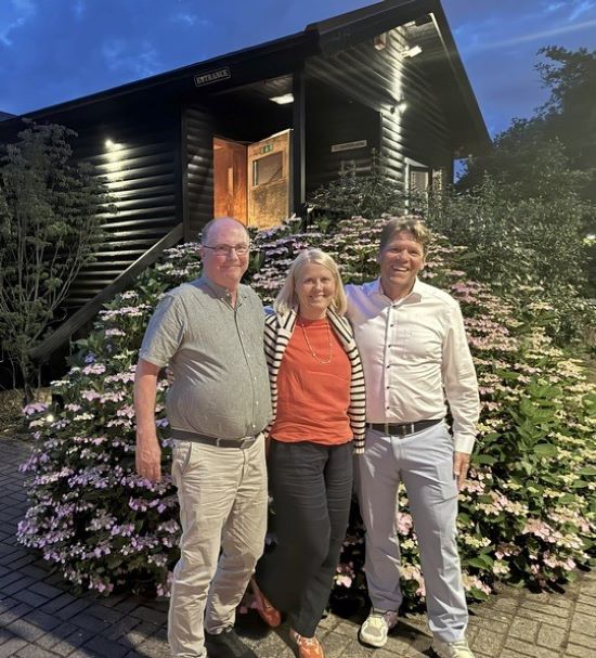 Peter Holm, Chairman, Bodo Möller Chemie Denmark; Karin Håkansson, Managing Director, Bodo Möller Chemie Denmark, Sweden & Norway; Frank Haug, CEO, Bodo Möller Chemie Group 