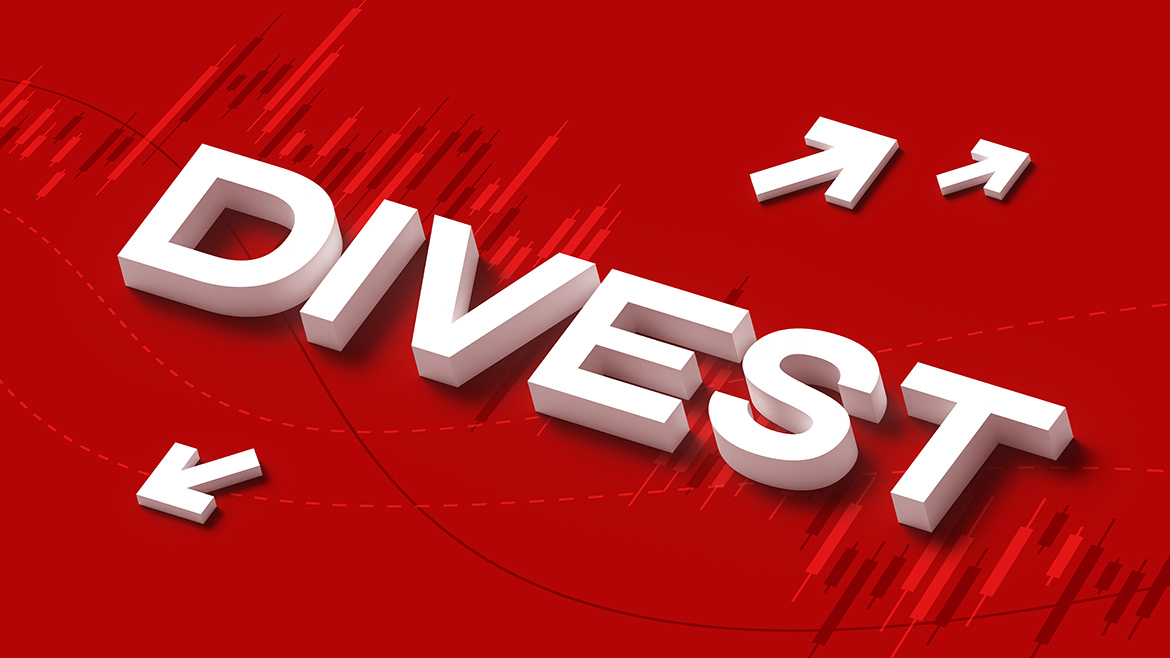 Divesting of stocks, commodities, bonds or equities 