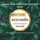 EcoVadis Award Organik Kimya