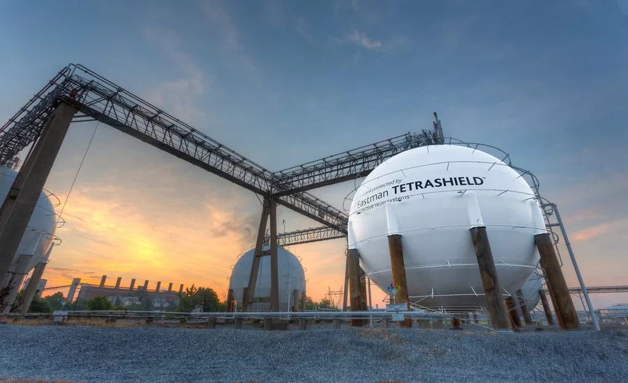 structured coated with Eastman TETRASHIELD