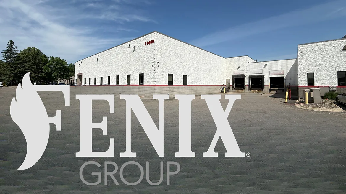 Aerial view of Fenix Specialty Performance Coatings headquarters and manufacturing facility in Minnetonka, Minnesota.