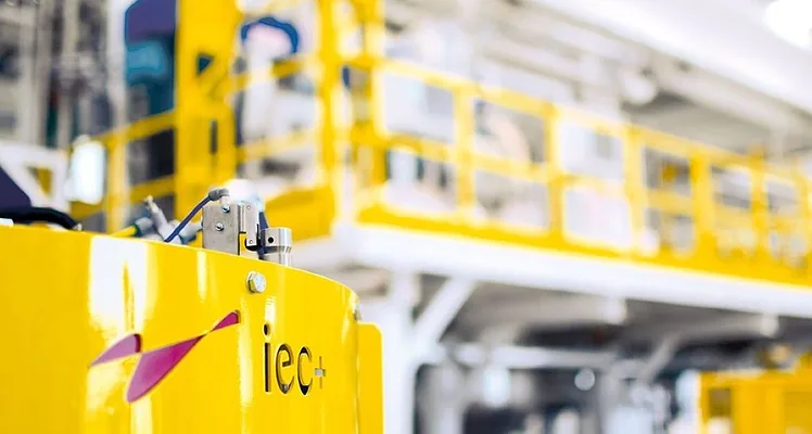 IEC logo on machinery