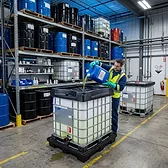 Ergonomic IBC Funnel