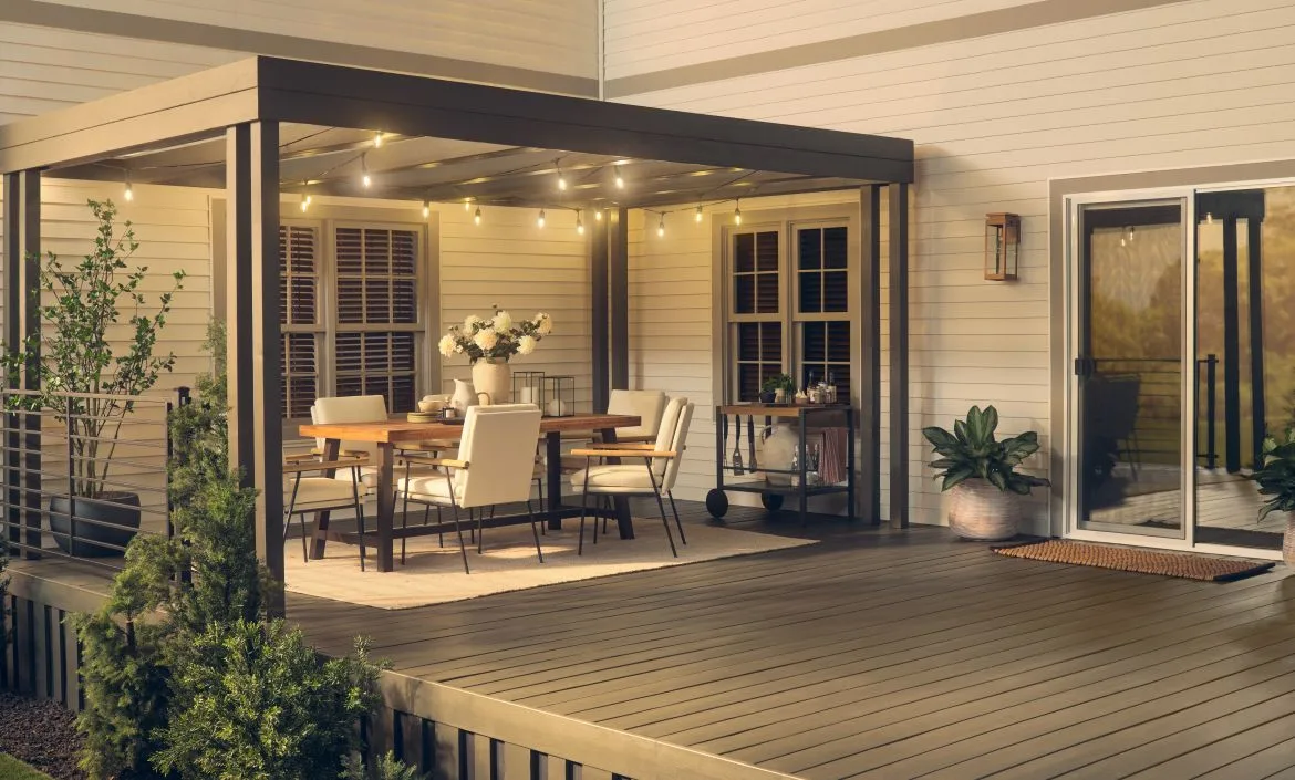 Cabot Deck.jpg With Cabot®, shades such as Burnt Hickory (pictured left) enhance porches, decks and exterior wood seating which support casual fall routines and everyday connection.