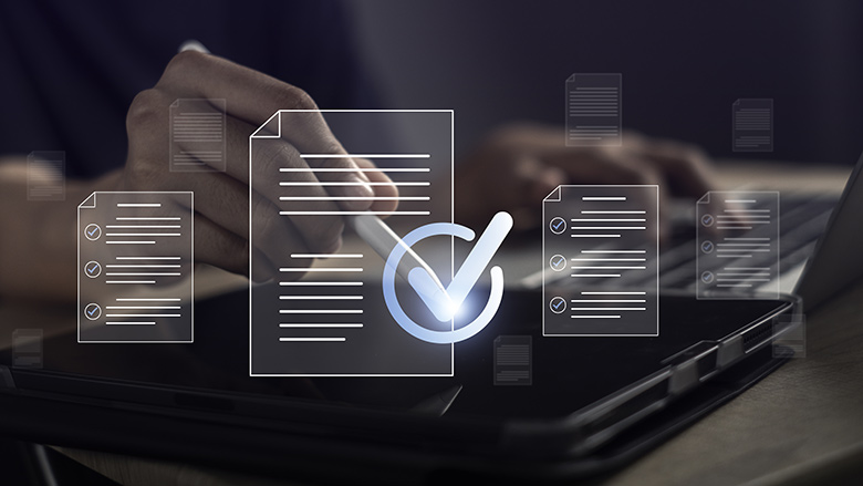Online digital performance checklist