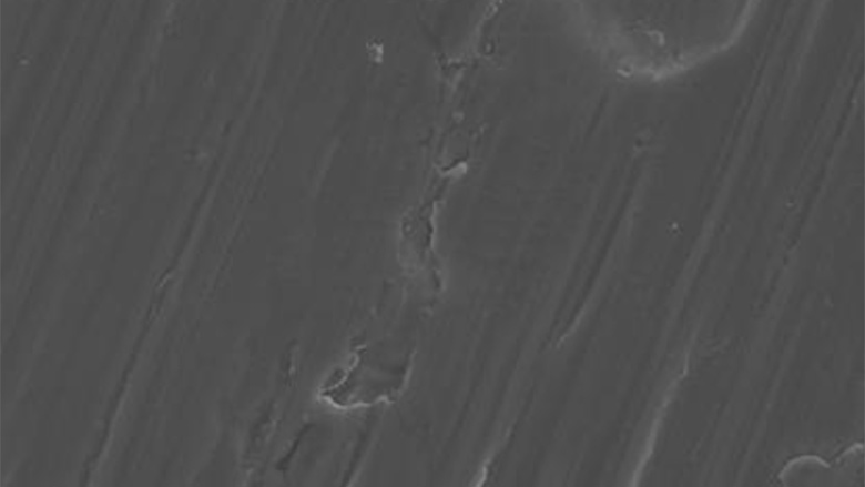 Cold-rolled steel surface cleaned only