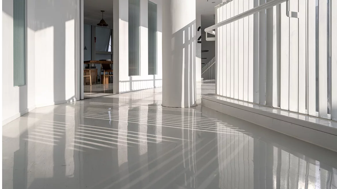 epoxy-coated concrete floor epoxy-coated concrete floor