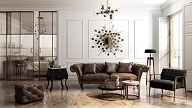 Classic modern living room