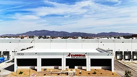 Exterior of Cardinal Paint and Powder’s manufacturing facility in North Las Vegas, Nevada. 