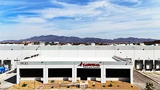 Exterior of Cardinal Paint and Powder’s manufacturing facility in North Las Vegas, Nevada. 