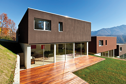 coated house