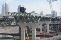 Ohio Bridge construction