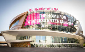 Custom Color Coatings Culminate in Iconic Façade for New T-Mobile Arena