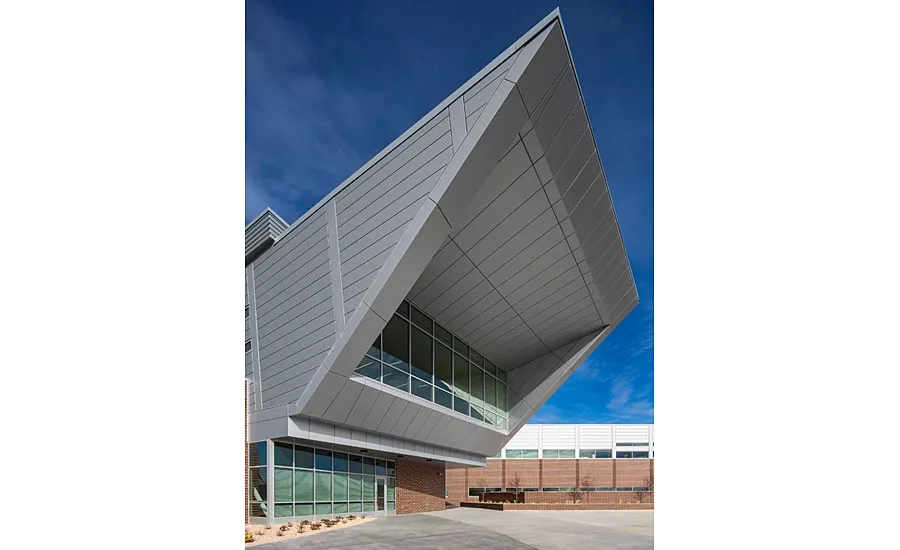 High-Performance, Three-Coat System Coats Metal Panels for Neil Armstrong Academy Project