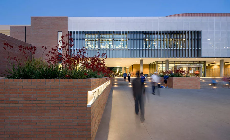 Coated Metal Panels Add To Wavy Exterior At UC-Riverside