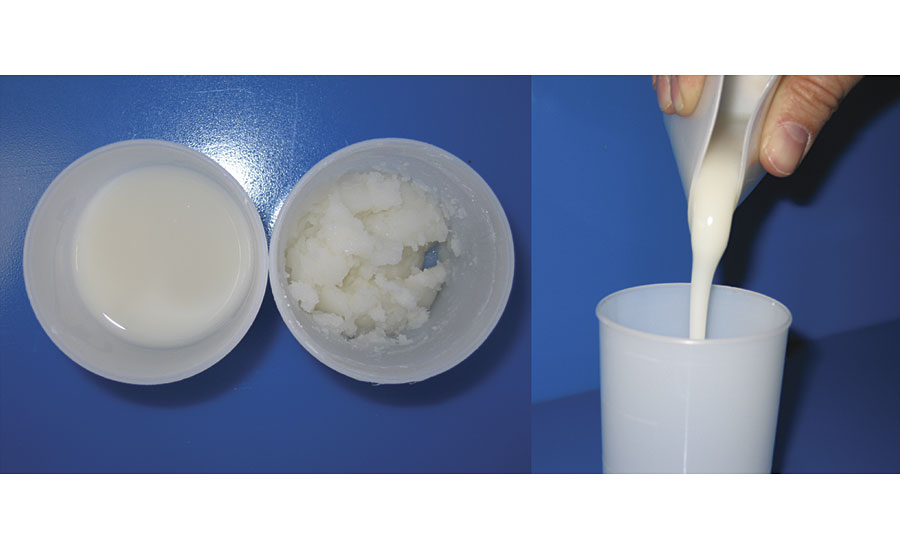 Significant viscosity reduction in can and Newtonian flow