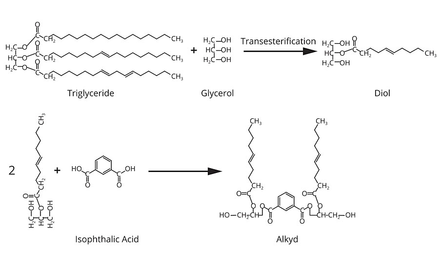 Alkyd resin chemistry