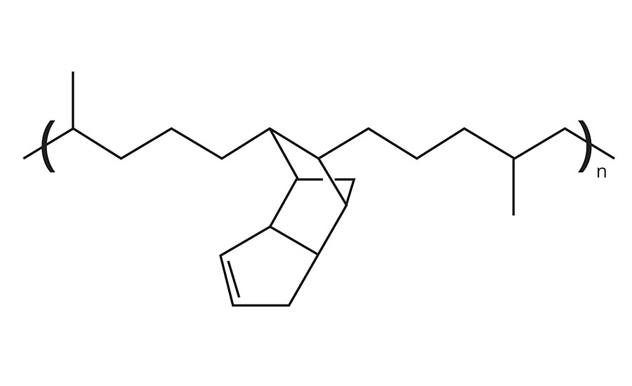 Simplified structure of L-EPDM