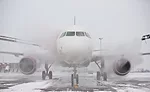 de-icing a plane