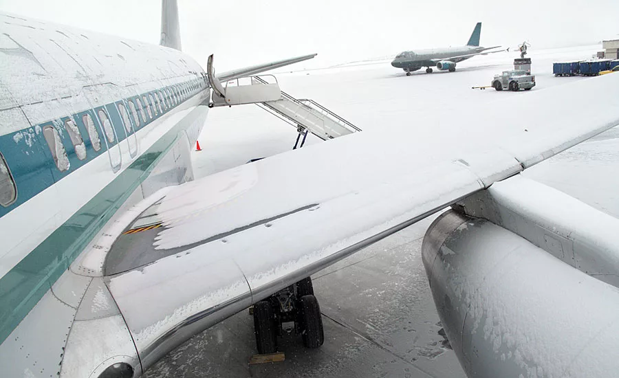 icephobic coatings on plane