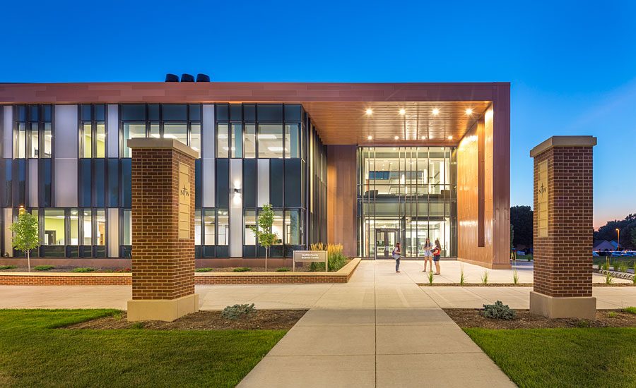 Northwestern’s DeWitt Family Science Center Coated in CustomColor Coil