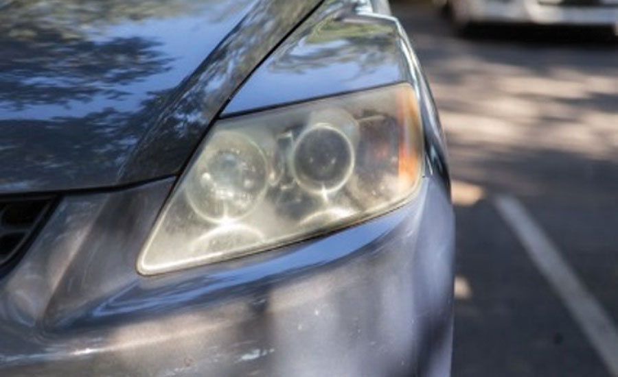 AAA illuminated the dangers of driving with cloudy headlights.