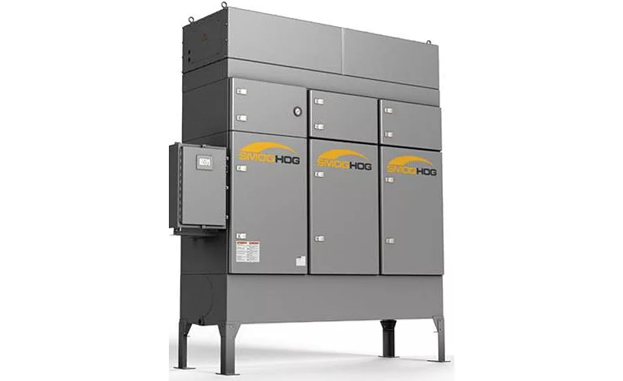 Three-Stage Media Collector