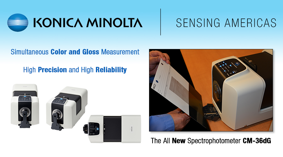 Spectrophotometer CM-36dG from Konica Minolta Sensing