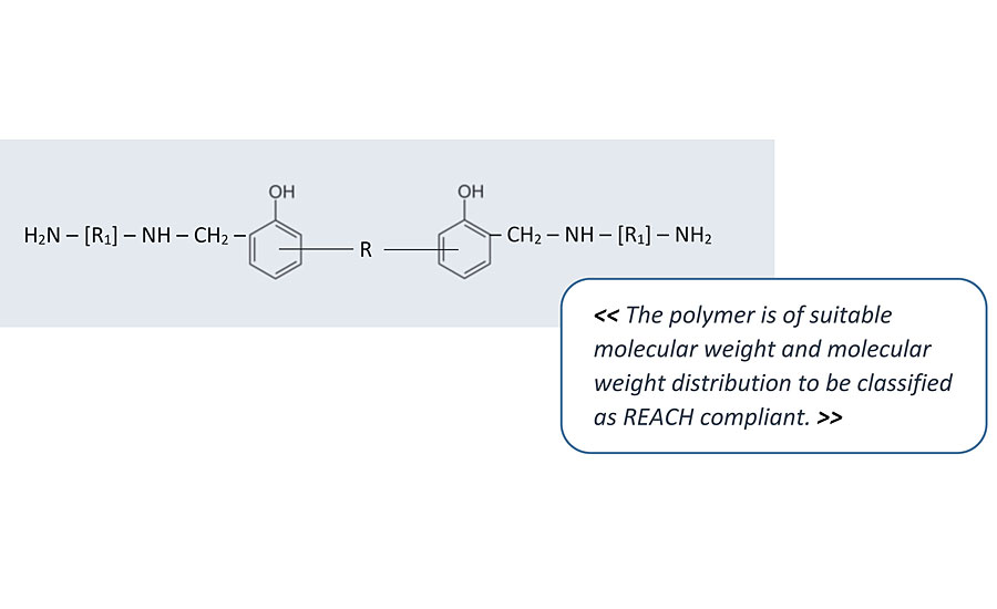 PERMACURE poly-Mannich structure.