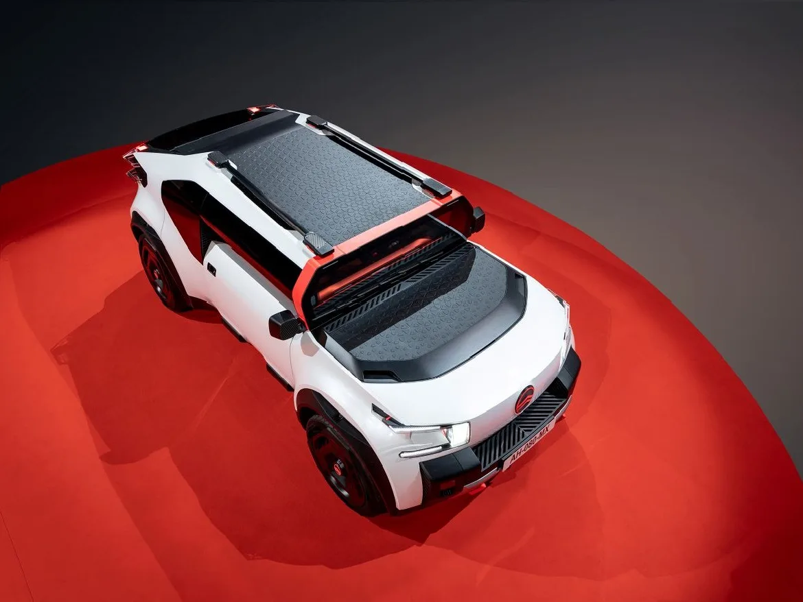 citroën and basf electric concept car oli