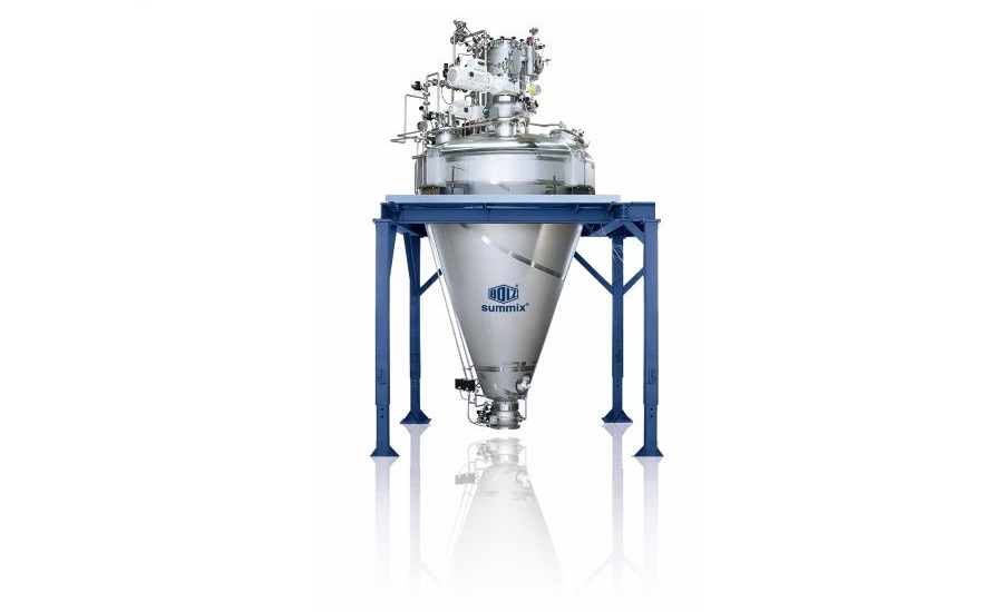 conical vacuum dryer-mixer from heinkel-bolz
