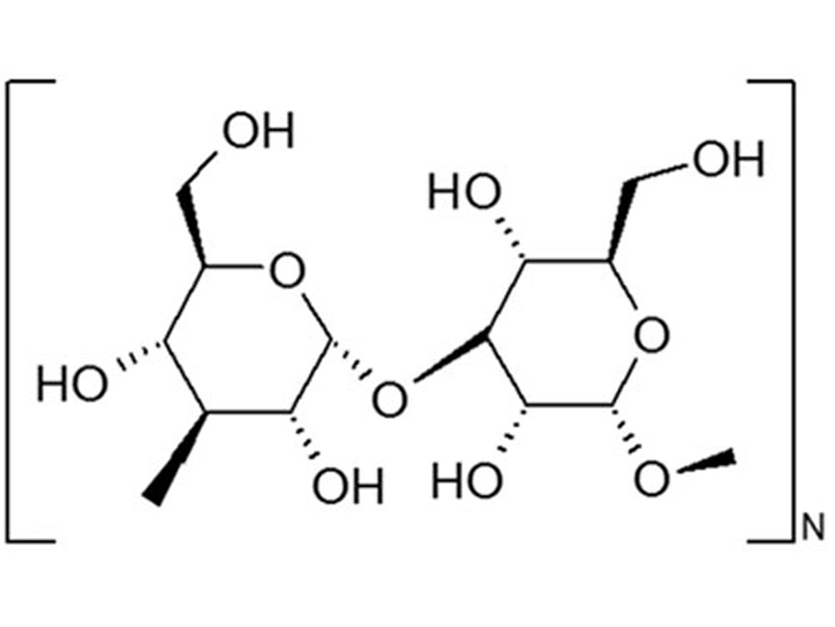 Representative structure of alpha-1,3-glucan.