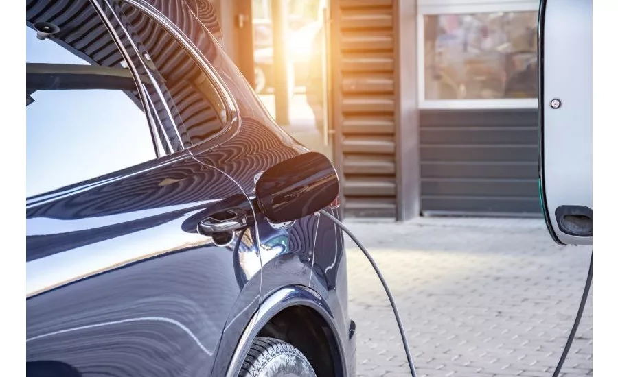 image of electric vehicle charging