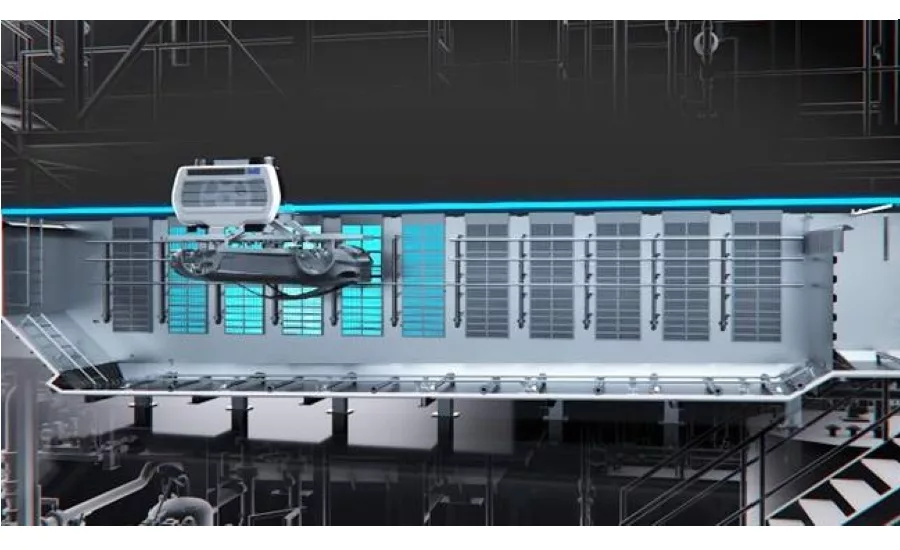 image of new rectifier for cathodic electrocoating from Dürr.