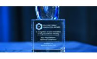 image of the polyurethane innovation award