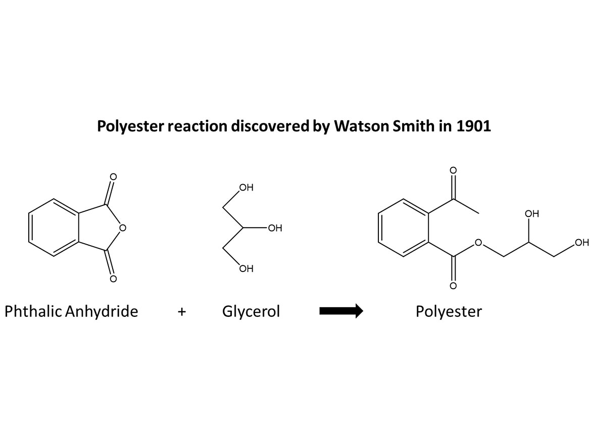 Watson Smith polyester reaction.