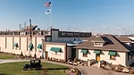Exterior of APV Engineered Coatings’ facility in Akron, Ohio. 