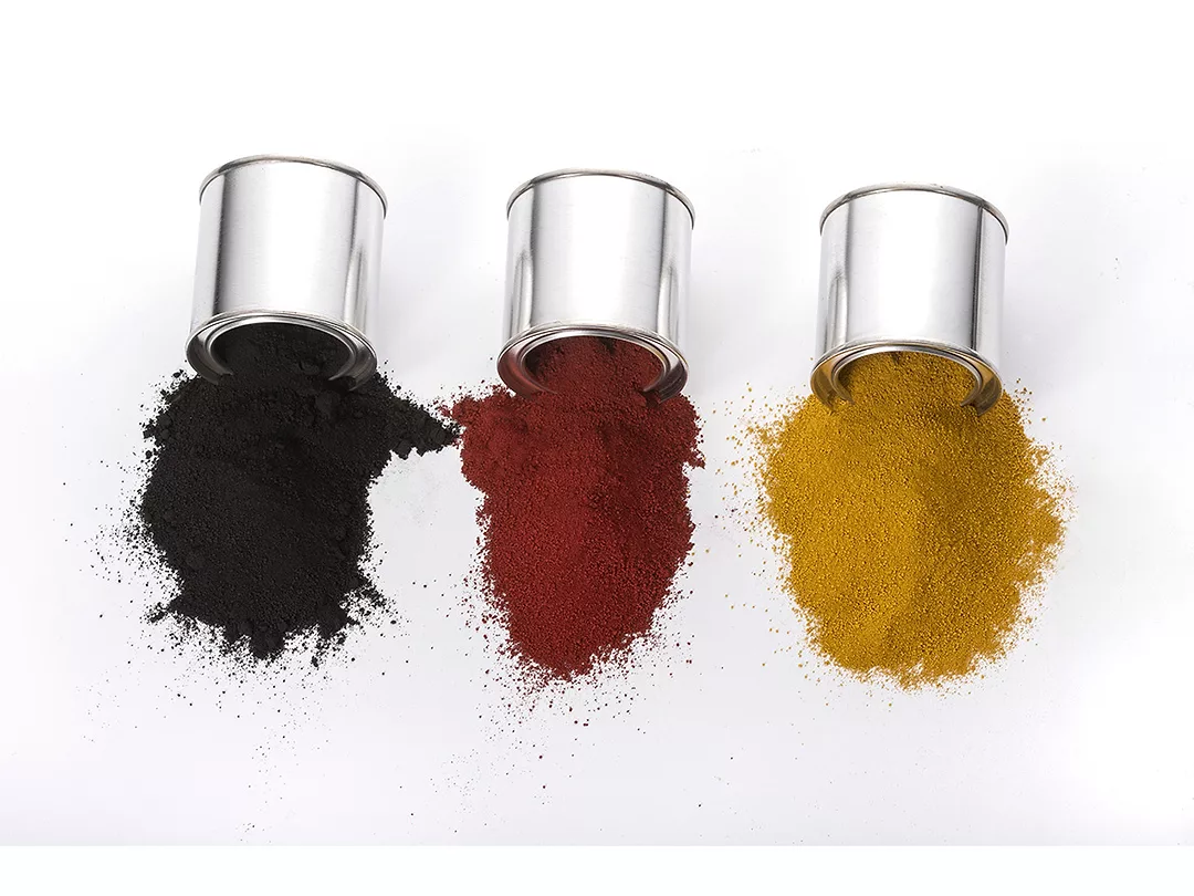 colored paint pigments