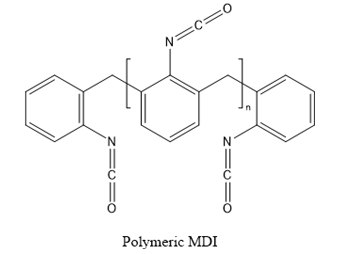 Polymeric MDI structure