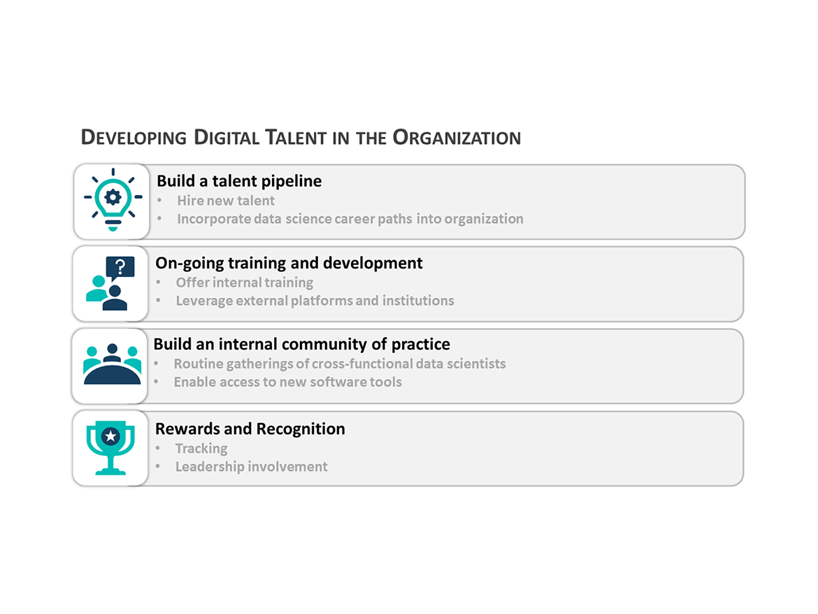 outline for developing digital talent in your organization