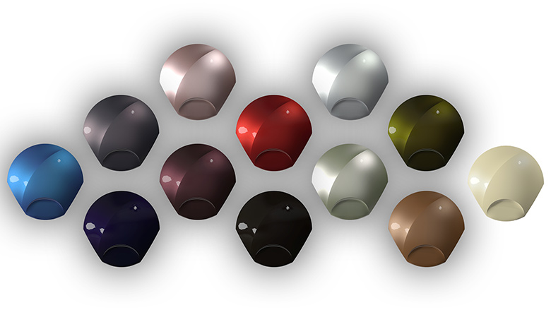 DRIVING THE PROXY collection from Automotive Color Trends by BASF for 2025-2026