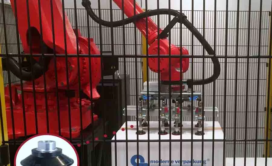 Varioflex bellows suction cups