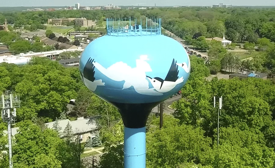 Tnemec 2016 Tank of the Year in Ann Arbor, Michigan