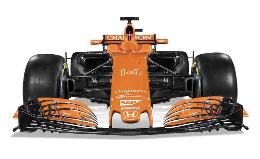 2017 McLaren-Honda Formula 1 racing car