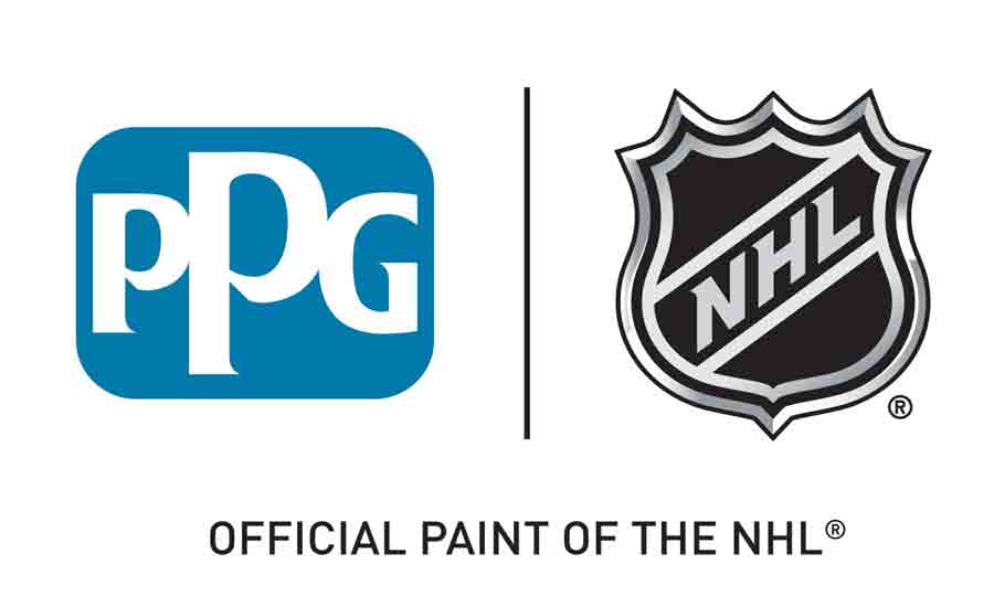 PPG partners with National Hockey League.