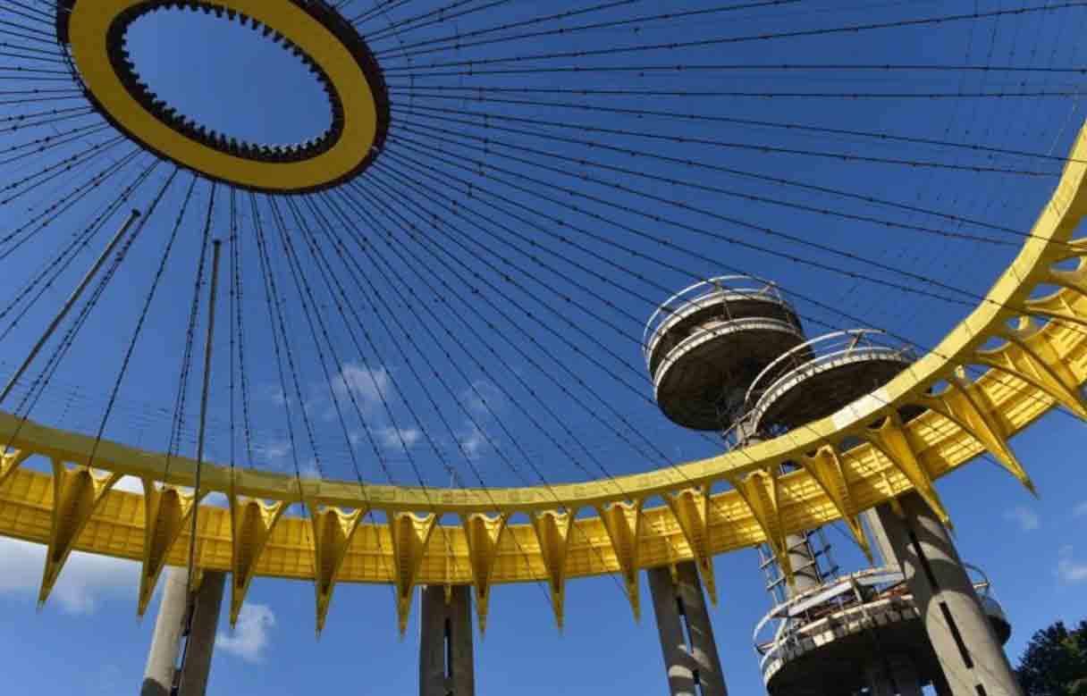 New York State Pavilion’s Tent of Tomorrow 
