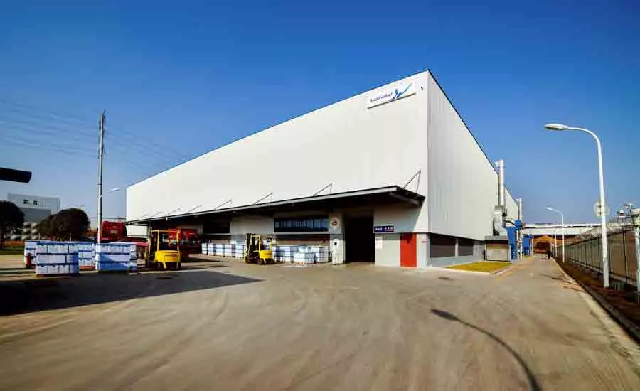 AkzoNobel's powder coatings facility in Chengdu